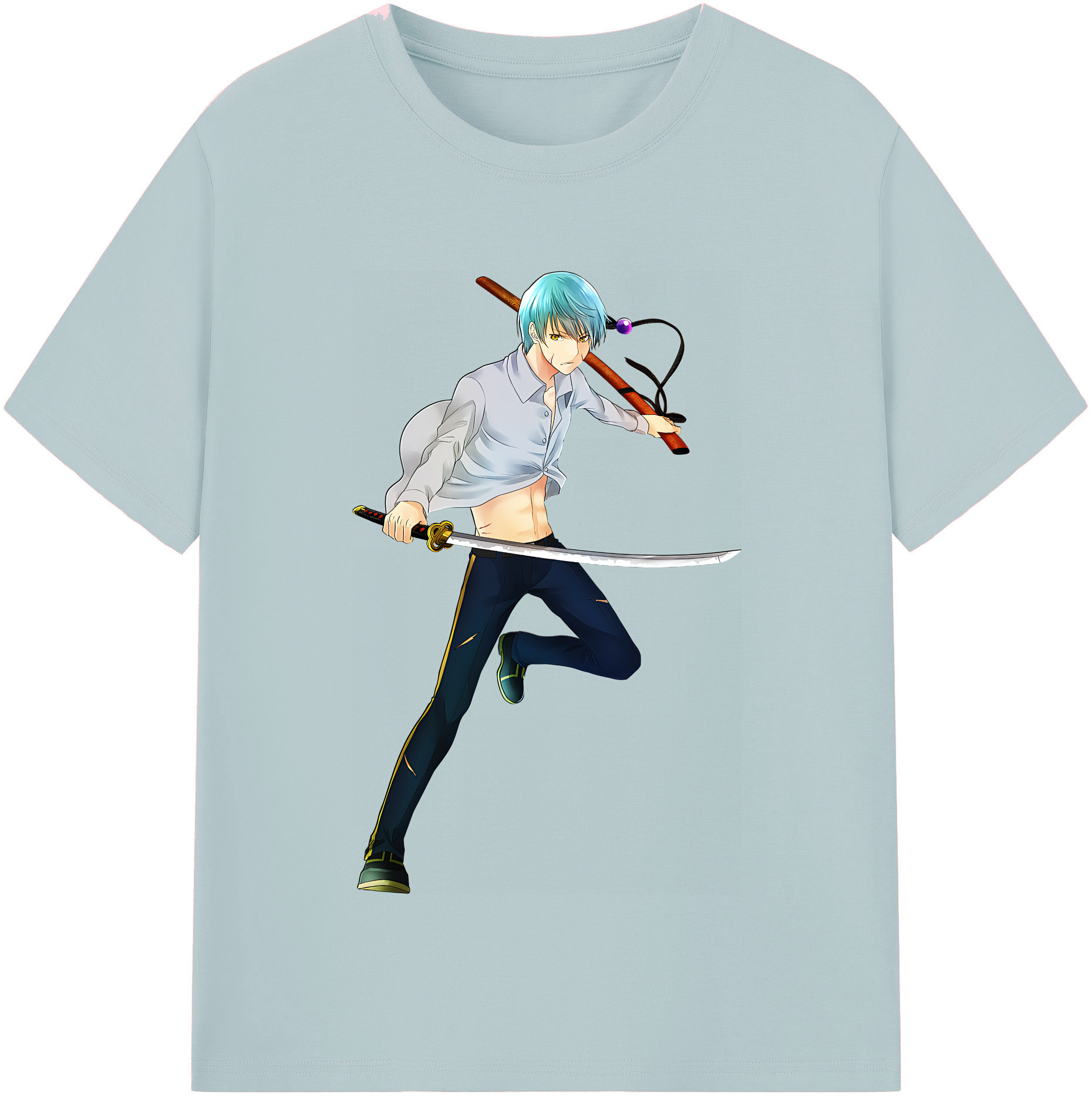 （画像用） 刀剣乱舞 Touken Ranbu 綿100％半袖Tシャツ（フロントプリント）